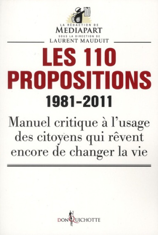 Les 110 propositions 1981-2011