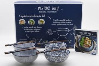 Buddha bowls -coloris bleu-