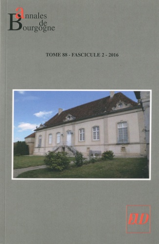 Annales de Bourgogne N° 350, Avril-juin 2016