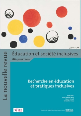 La nouvelle revue Education et société inclusives N° 86, juillet 2019 : Recherche en éducation et pr