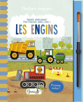 Les engins. Avec un pinceau inclus