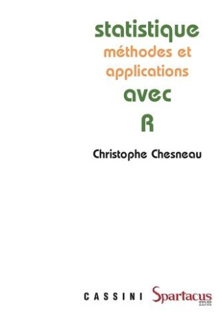 Statistique : méthodes et applications avec le logiciel r