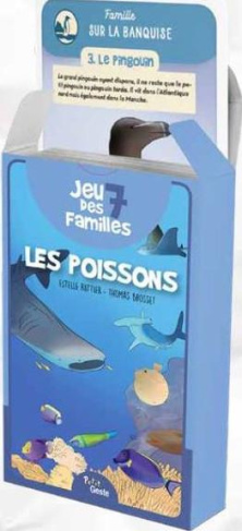 Jeu 7 familes. Les poissons