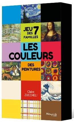 JEU DES 7 FAMILLES LES COULEURS DES PEINTURES