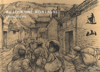 Au loin, une montagne