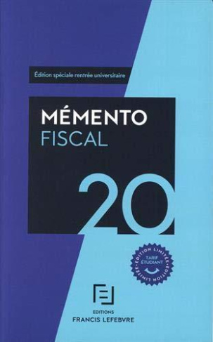 Mémento fiscal. Edition limitée