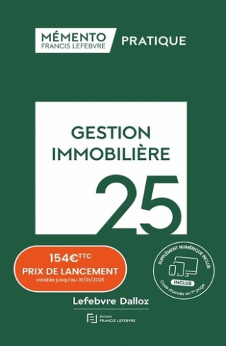 Gestion immobilière. Edition 2025