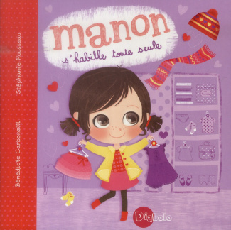 Manon s'habille toute seule