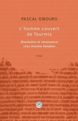 L'homme couvert de fourmis. Dissolution et ranaissance chez Antoine Volodine