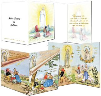 Images saintes : Notre Dame de Fatima