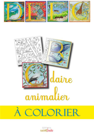 ABCdaire animalier à colorier