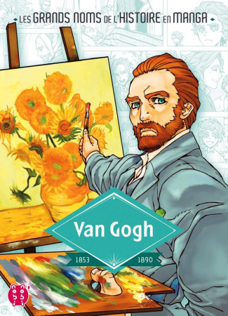 Les grands noms de l'Histoire en manga : Van Gogh
