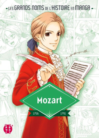 Les grands noms de l'Histoire en manga : Mozart