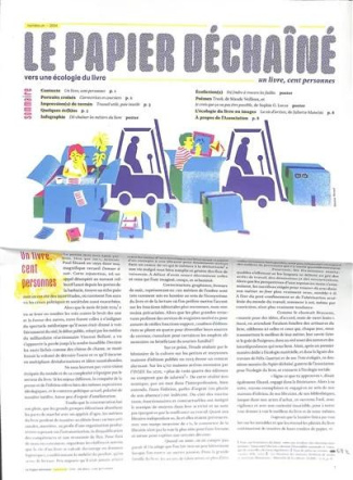 Le Papier déchaîné N° 1/2024 : Un livre, cent personnes