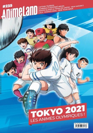 AnimeLand N° 235, juillet-septembre 2021 : Tokyo 2021. Les animes olympiques !