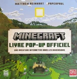 Minecraft. Livre pop-up officiel. Une aventure, interactive dans les dimensions