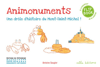 Animonuments à compléter et à colorier. Une drôle d'histoire du Mont Saint-Michel