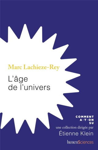 L'âge de l'univers
