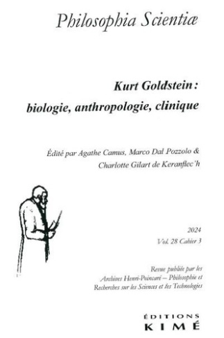 Philosophia Scientiae N° 3/28 : Kurt Goldstein, le milieu et la clinique