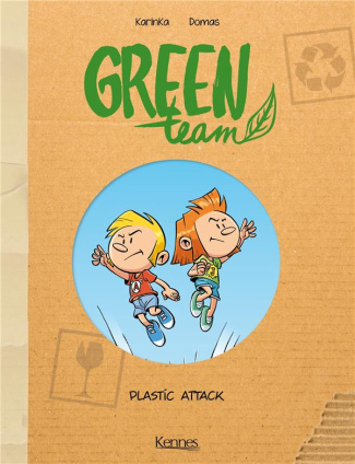 Green team Tome 2 : Plastic Attack. Avec 7 fiches brico-écolo pour s'amuser !