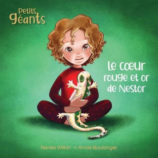 Le coeur rouge et or de Nestor