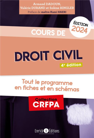 Cours de droit civil. Tout le programme en fiches et en schémas, Edition 2024