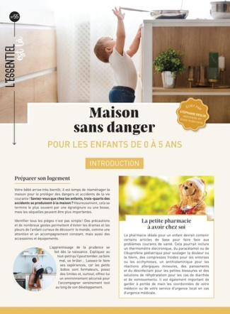 Maison sans danger. Pour les enfants de 0 à 5 ans