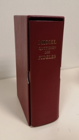 Missel quotidien des fidèles Rouge. 3e édition