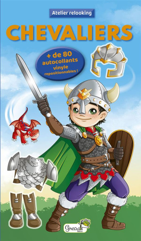 Chevaliers. de 80 autocollants vinyle repositionnables !
