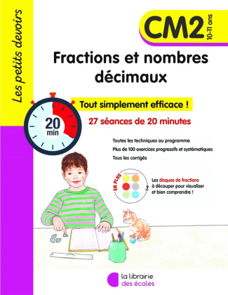 Fractions et nombres décimaux CM2. 24 séances de 20 minutes