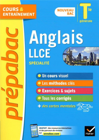 Anglais LLCE spécialité Tle générale. Cours & entraînement