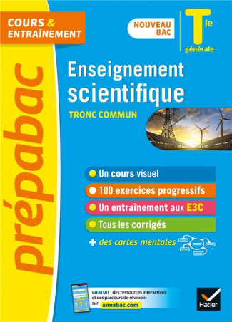 Enseignement scientifique tronc commun Tle générale. Edition 2020