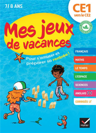 Mes jeux de vacances CE1 vers le CE2