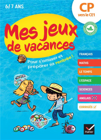 Mes jeux de vacances du CP vers le CE1. Edition 2022