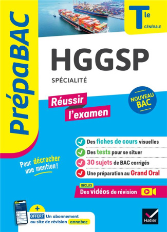 HGGSP Spécialité Tle générale. Edition 2024