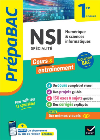 NSI Spécialité 1re générale