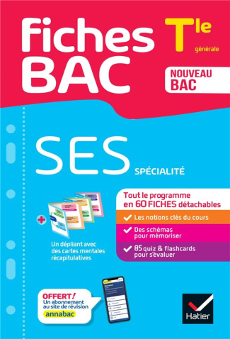 SES spécialité Tle générale. Edition 2024