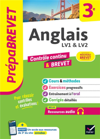 Anglais 3e