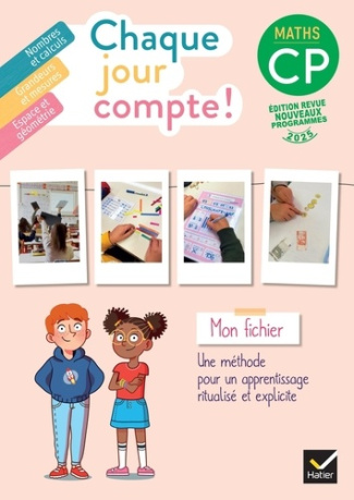 Chaque jour compte. Maths CP. Fichier de l'élève, Edition 2025
