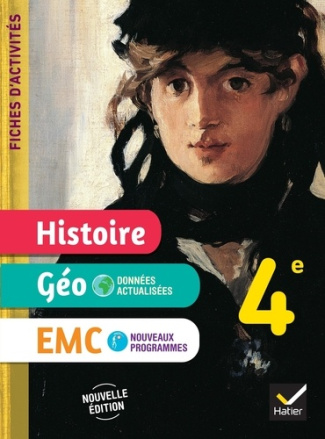 Histoire-Géo-EMC 4e. Fiches d'activités, Edition 2025