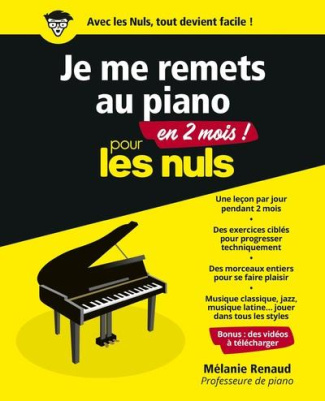 Je me remets au piano en 2 mois pour les nuls