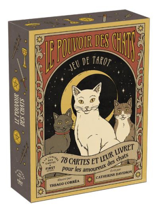 Le Pouvoir des chats. Jeu de tarot