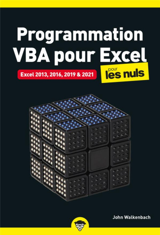Programmation VBA pour Excel pour les Nuls