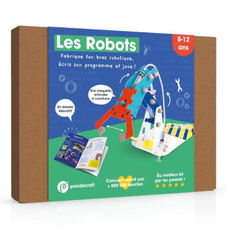 Les robots. Fabrique ton bras robotique, écris son programme et joue !
