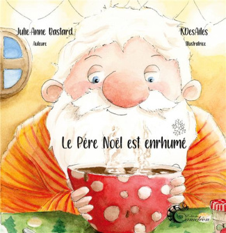 LE PERE NOEL EST ENRHUME - ILLUSTRATIONS, COULEUR