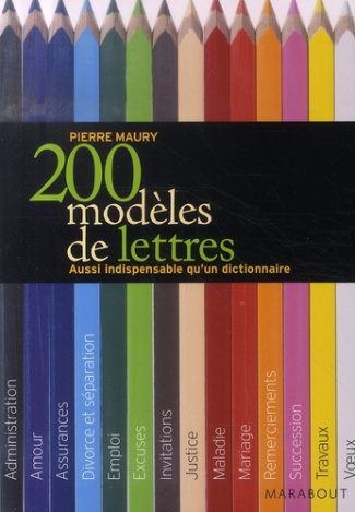 200 Modèles de lettres