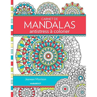 Carnet de mandalas antistress à colorier