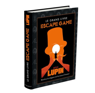 Le grand livre escape game Lupin. Résolvez les énigmes sur les traces d'Assane !