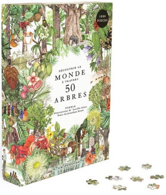 NED PUZZLE - DECOUVRIR LE MONDE A TRAVERS 50 ARBRES