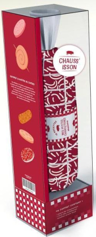 Chauss'isson, pour des pieds à croquer ! Coffret avec 1 paire de chaussette et 1 livre des meilleurs